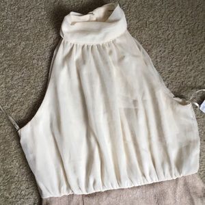 Sexy vintage style halter dress